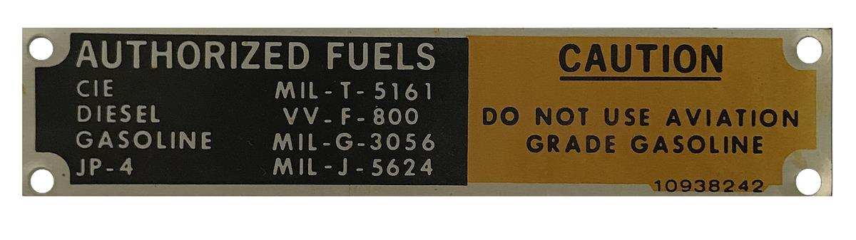 DT-459 | DT-459  Authorized Fuels Caution Data Tag (1).jpg