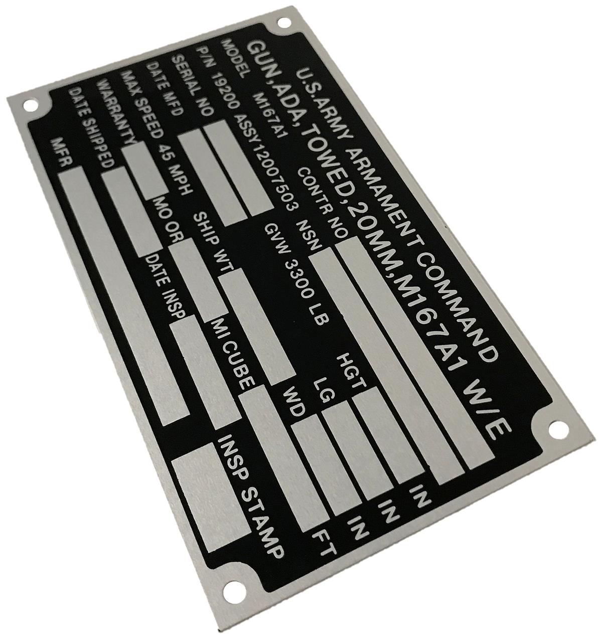 DT-468 | DT-468  Towed M167A1 Data Plate (2).jpg