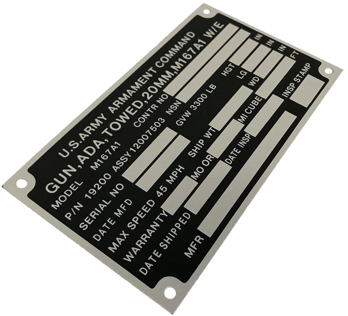 DT-468 | DT-468  Towed M167A1 Data Plate (3).jpg