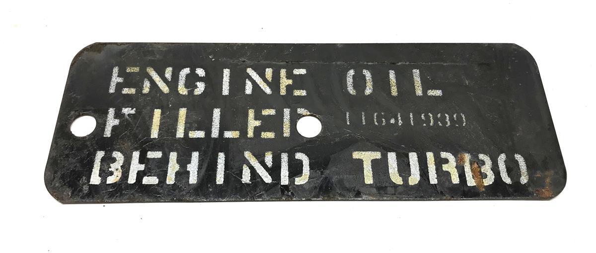 DT-482 | DT-482 Engine Oil Filler Behind Turbo Data Plate (2).jpg