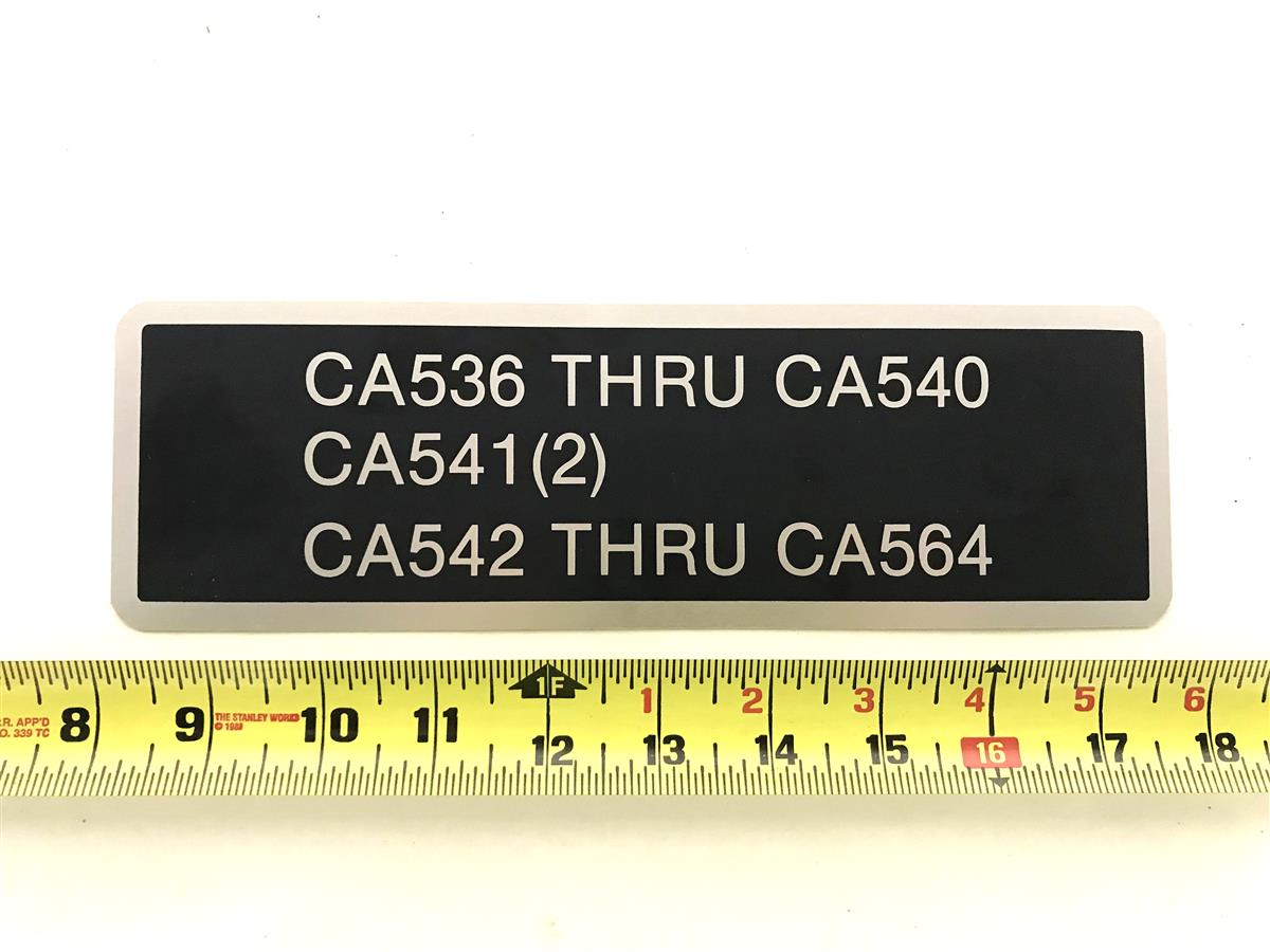DT-499 | DT-499 CA536 THRU CA540 Identification Plate (5).jpg