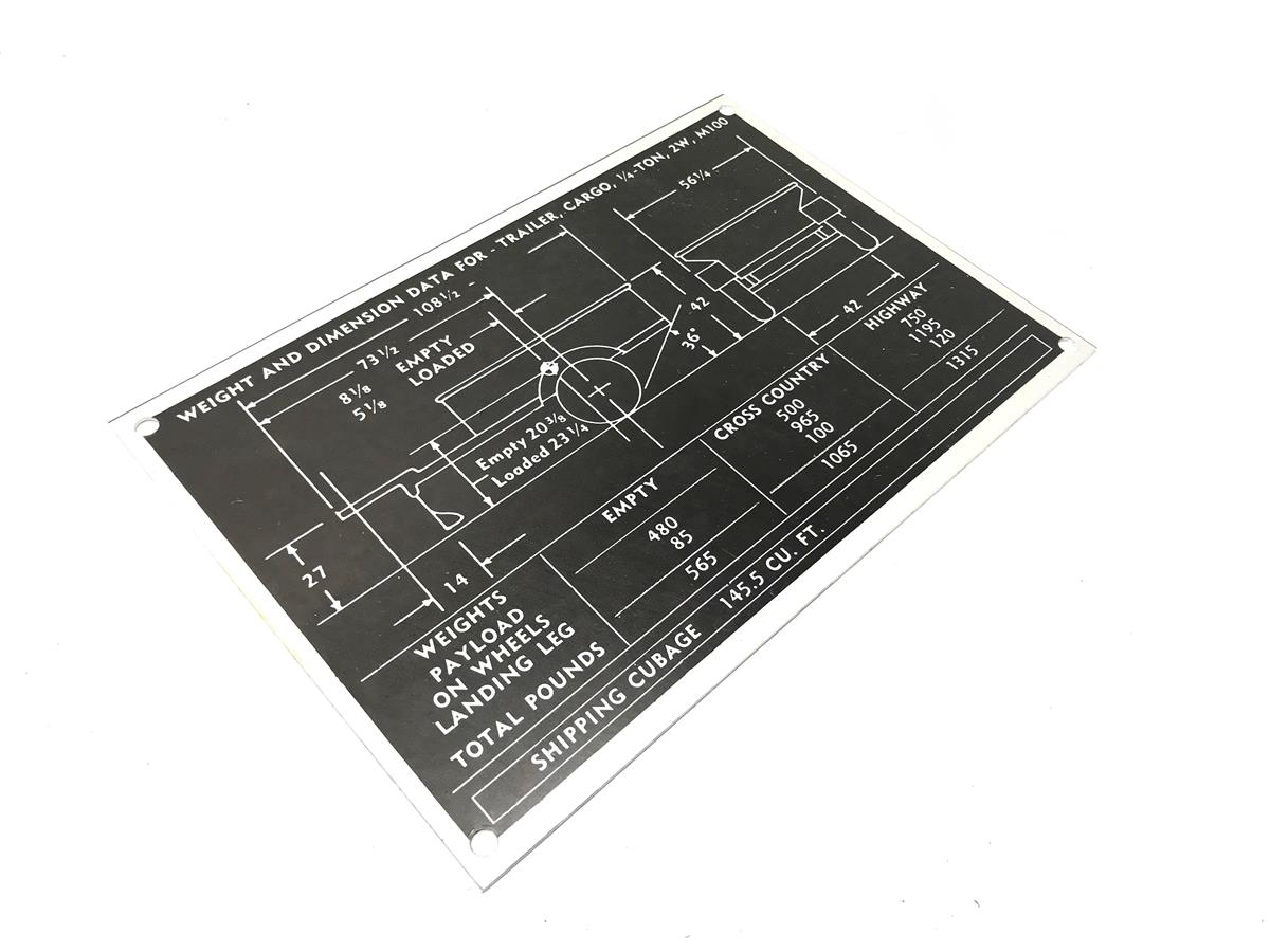 DT-508 | DT-508 14 Ton Cargo Trailer Weight and Dimension Data Plate (2).jpg