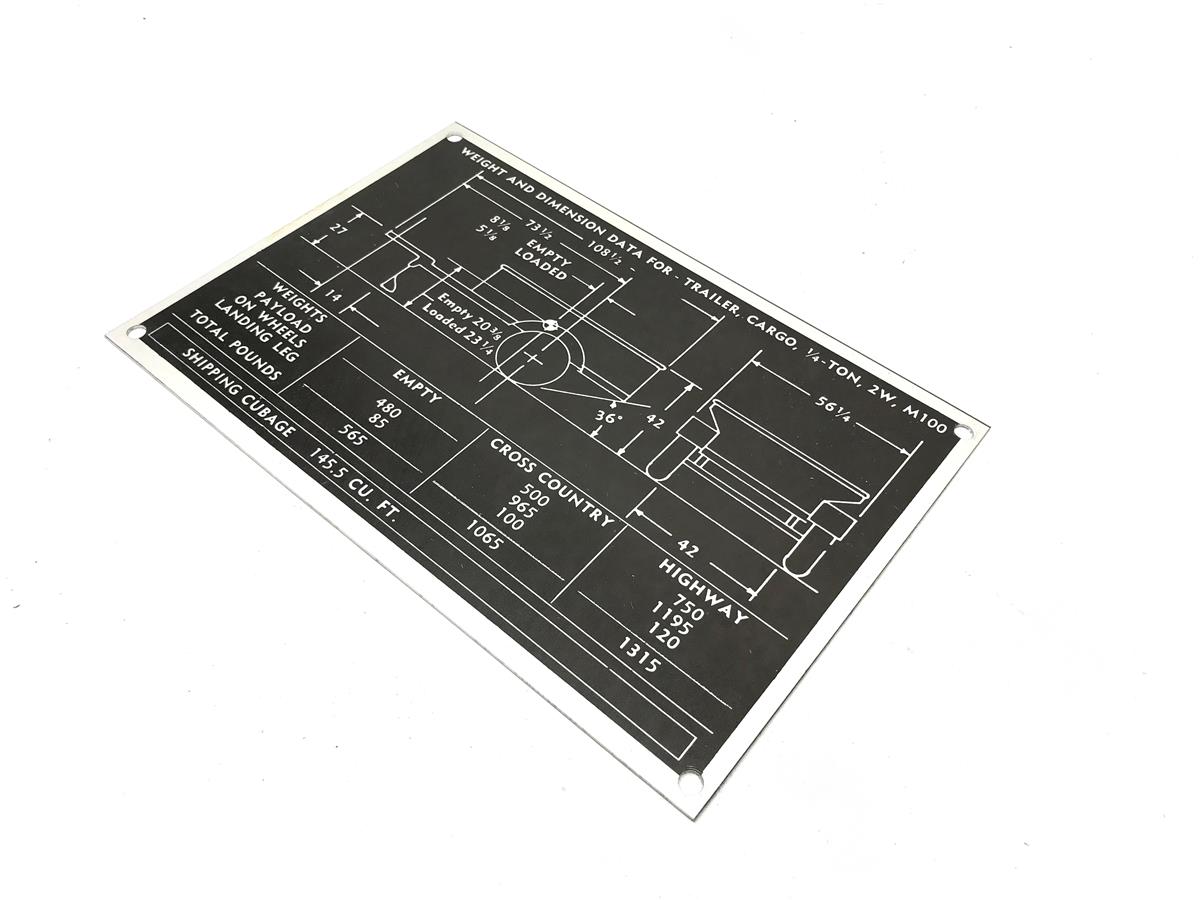 DT-508 | DT-508 14 Ton Cargo Trailer Weight and Dimension Data Plate (3).jpg