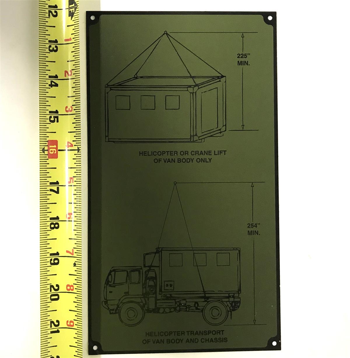 DT-527 | DT-527 Helicopter Transport Data Plate (5).jpg