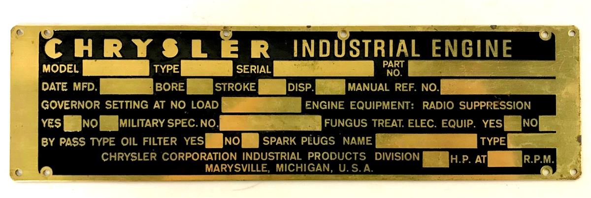 DT-532 | DT-532 Chrysler Industrial Engine Rebuild Tag (3).jpg