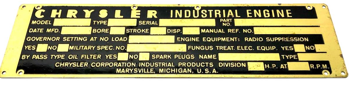 DT-532 | DT-532 Chrysler Industrial Engine Rebuild Tag (5).jpg