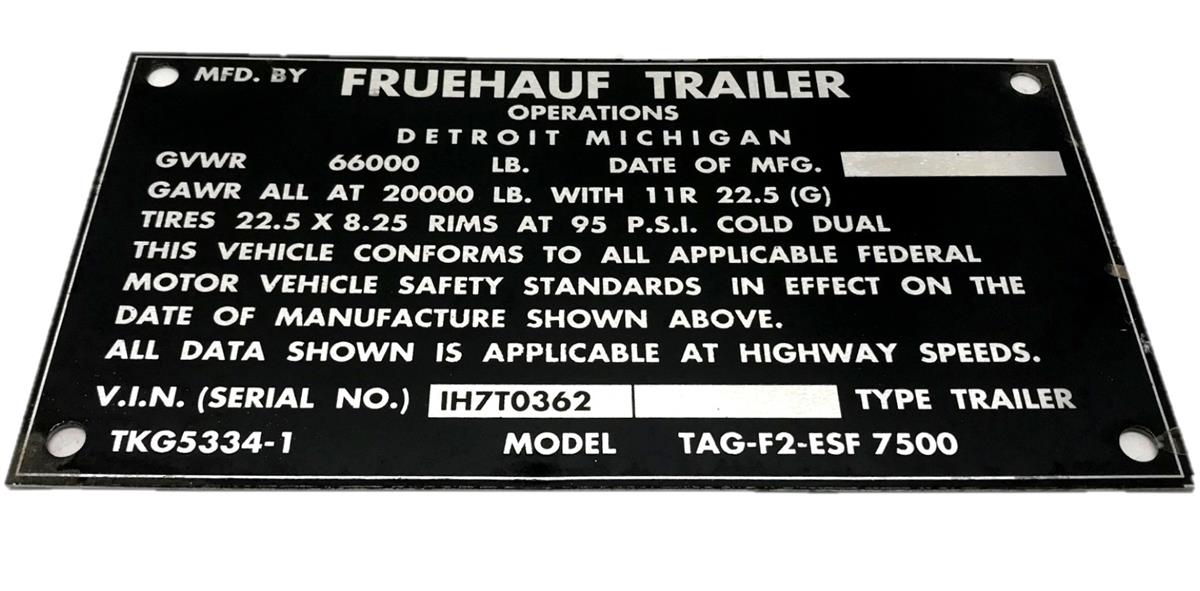DT-559 | DT-559 Fruehauf Trailer Data Tag (1).jpg