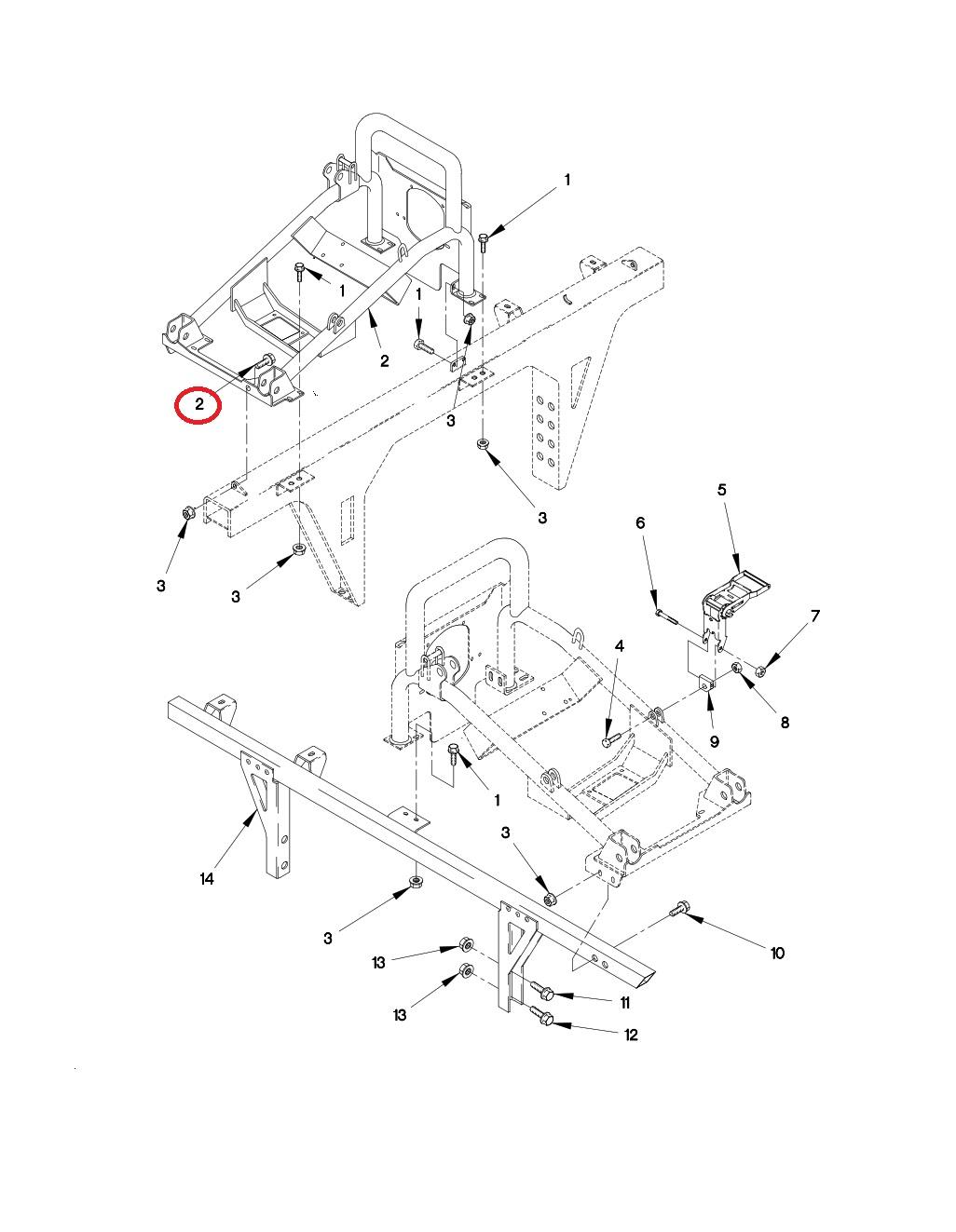 FM-301 | FM-301 FMTV - LMTV Spare Tire Cradle Parts Diagram.jpg