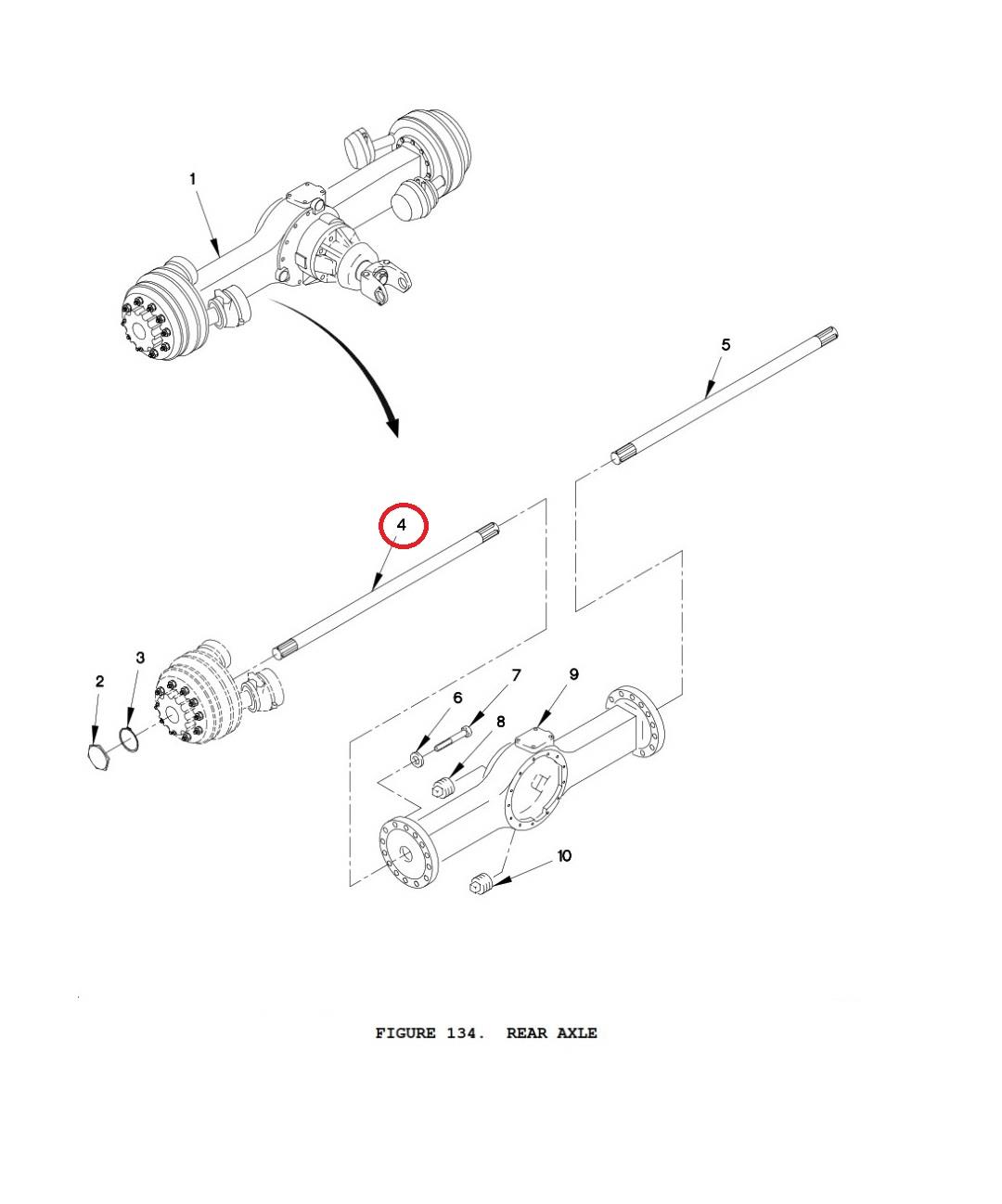 FM-319 | FM-319 FMTV Forward Rear (Middle) Passenger Right Side (Short) Axle Shaft (7).jpg