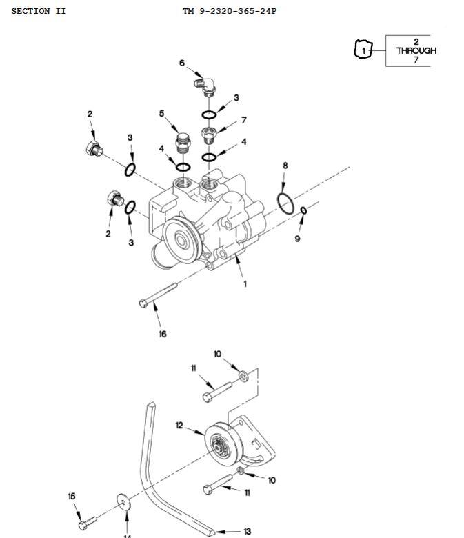 FM-362 | FM-362  Water Pump FMTV  LMTV.JPG