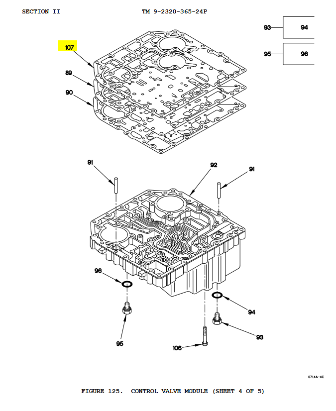 FM-522 | FM-522 Control Valve Body Pan Upper Gasket Allison Transmission MD 3000 FMTV LMTV  ( (10).JPG