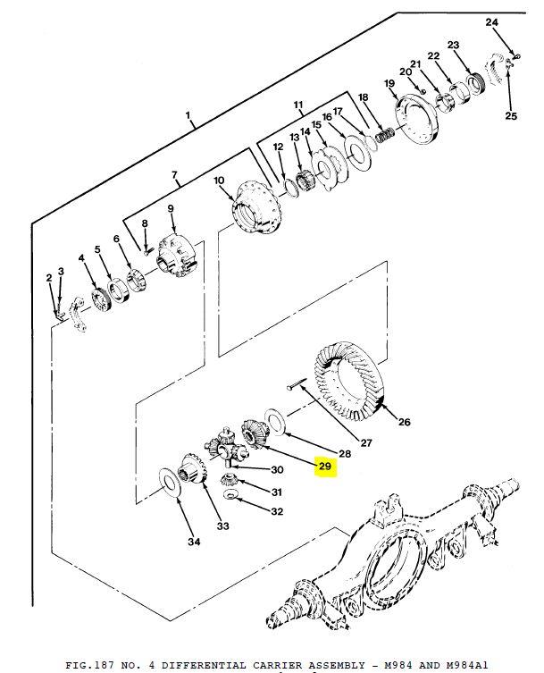 HET-298 | HET-298  Bevel Side Gear Differential Carrier Assembly (6).JPG