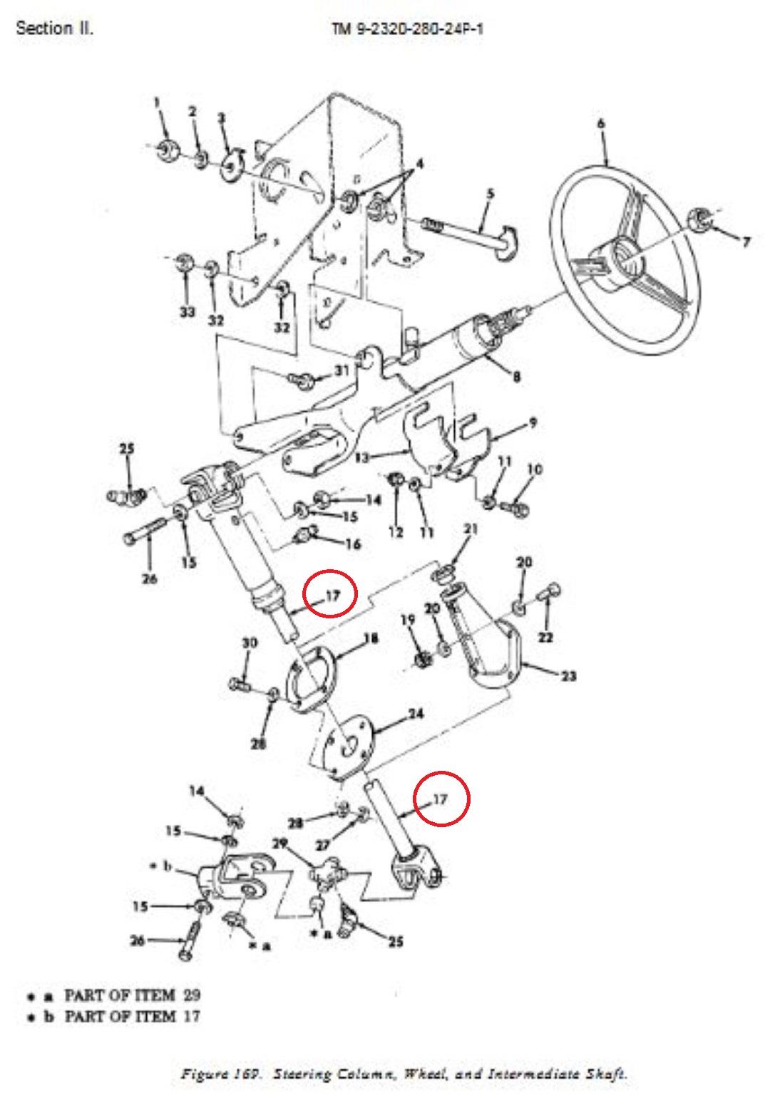 HM-1056 | HM-1056  HMMWV Steering Column Shaft With U-Joints (1).JPG