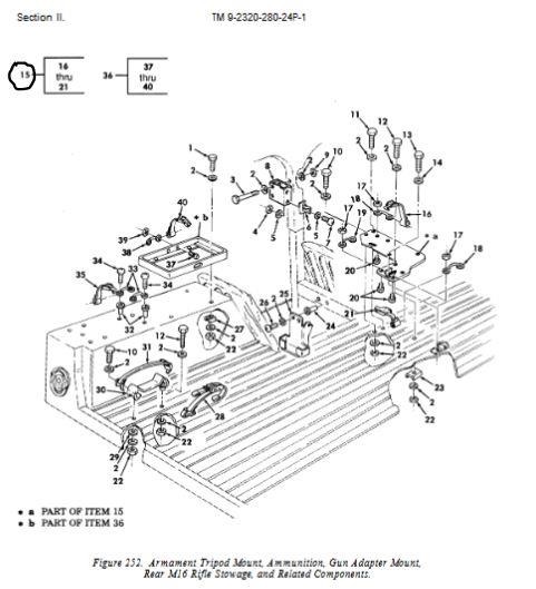 HM-1062 | HM-1062  Armament Tripod Front Mounting Plate HMMWV.JPG