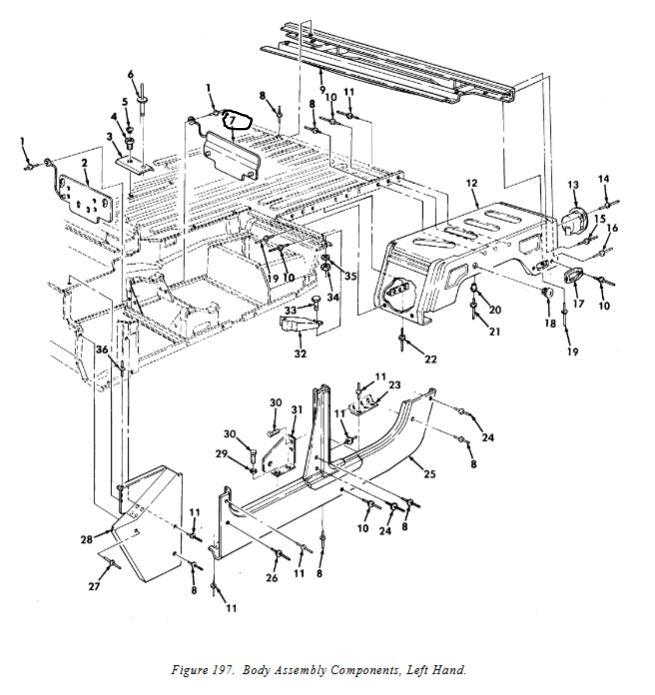 HM-1185 | HM-1185  Rear Left Seat Support Plate.JPG