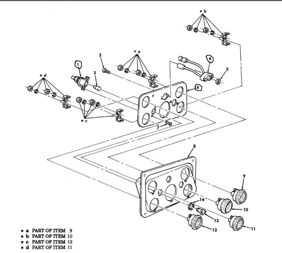 HM-1357 | HM-1357  HMMWV Dash Panel Assembly.JPG