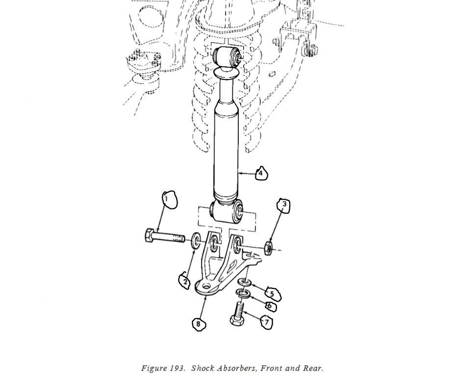 HM-1366 | HM-1366  Rear Shock Absorber With Mount HMMWV.JPG