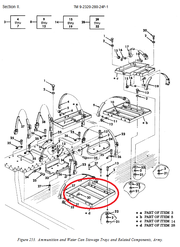 HM-1392 | HM-1392  40MM Ammo Box Tray HMMWV (1).PNG