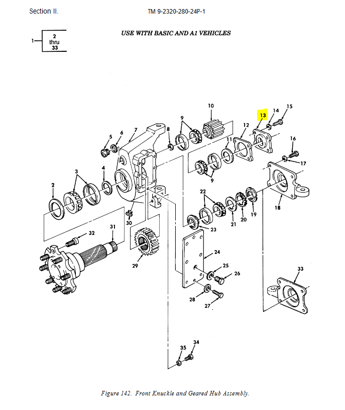 HM-1594 | HM-1594 Gear Hub Input Seal Upper Pinion Retainer HMMWV Dia (1).JPG