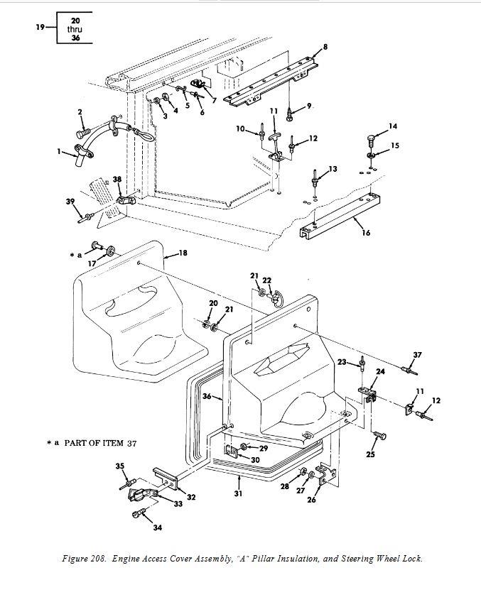 HM-1805 | HM-1805  Engine Cover Turnlock Stud HMMWV (3).JPG