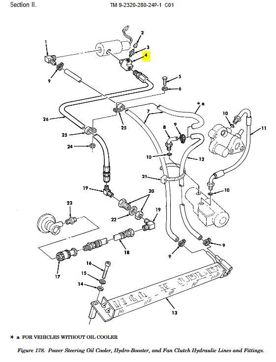 HM-1927 | HM-1927  Fan Hydraulic Tee Pipe Bleeder HMMWV (7).JPG