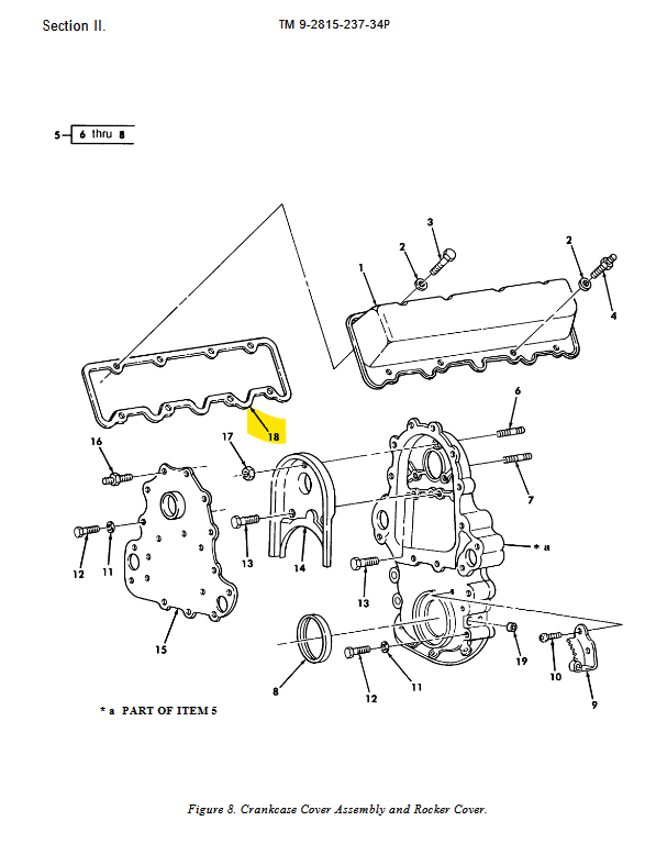 HM-210 | HM-210 Gasket Valve Cover HMMWV .png