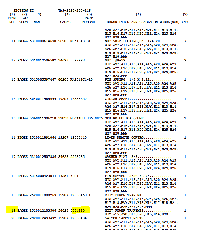 HM-3529 | HM-3529 Transmission Shift Control Boot HMMWV Ambulances Diagram (2).JPG