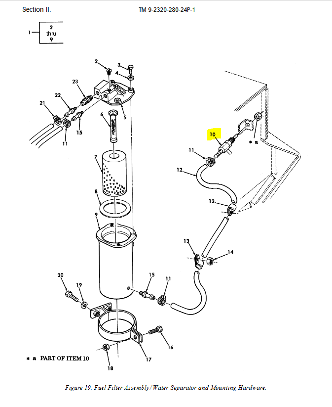 HM-3582 | HM-3582 Lever Style Cock Drain Fuel Filter Assembly HMMWV Dia (1).JPG