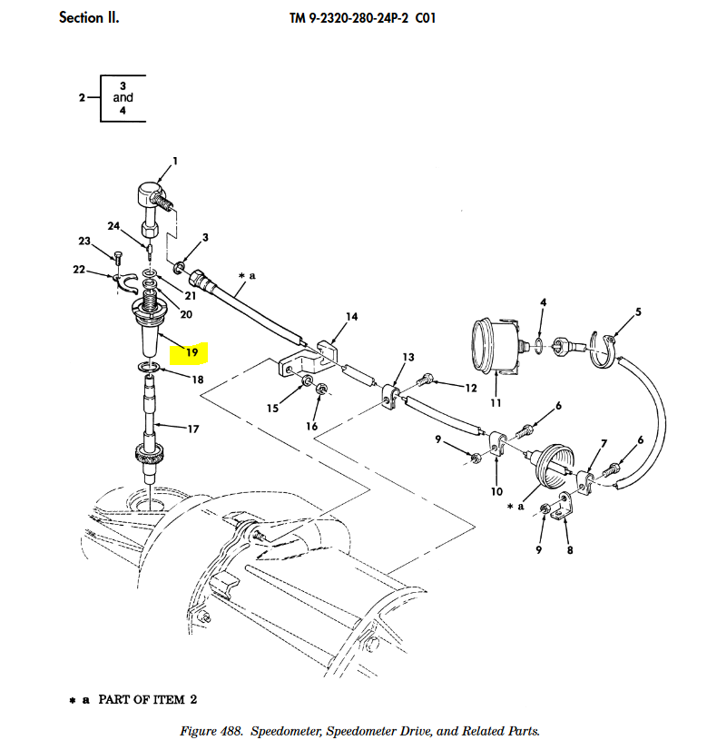 HM-3595 | HM-3595 Speedometer Tachometer Drive Adapter HMMWV M880  Dia (1).JPG