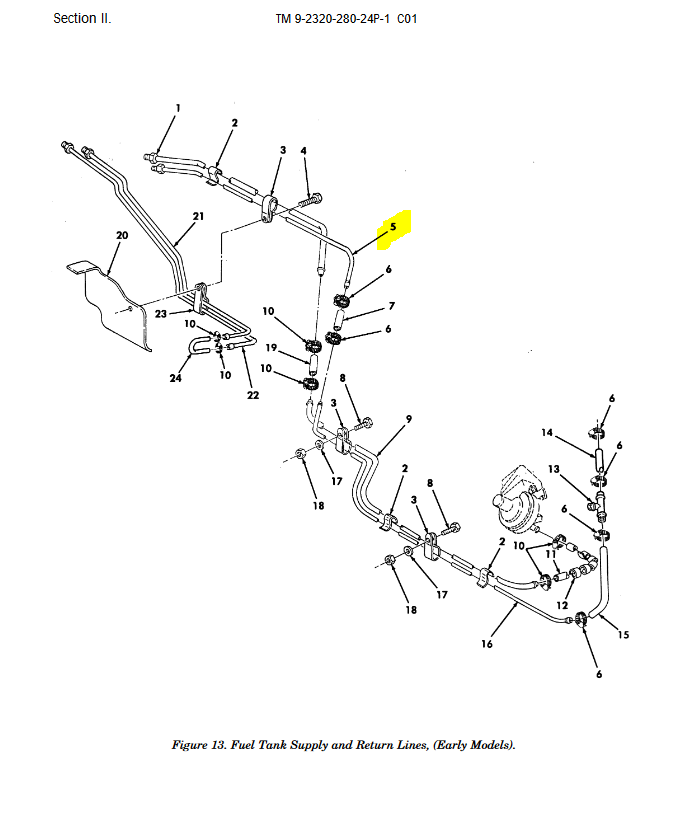 HM-3614 | HM-3614 Main Fuel Return Metallic Tube HMMWV  Dia  (1).JPG