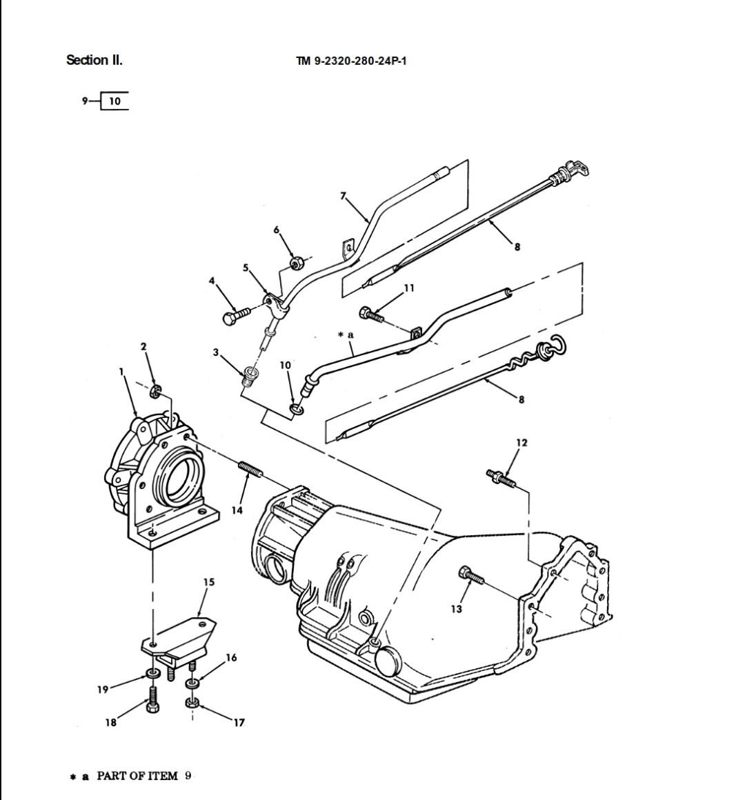 HM-377 | HM-377 HMMWV Transmission Dipstick Tube Parts Diagram (Large).jpg