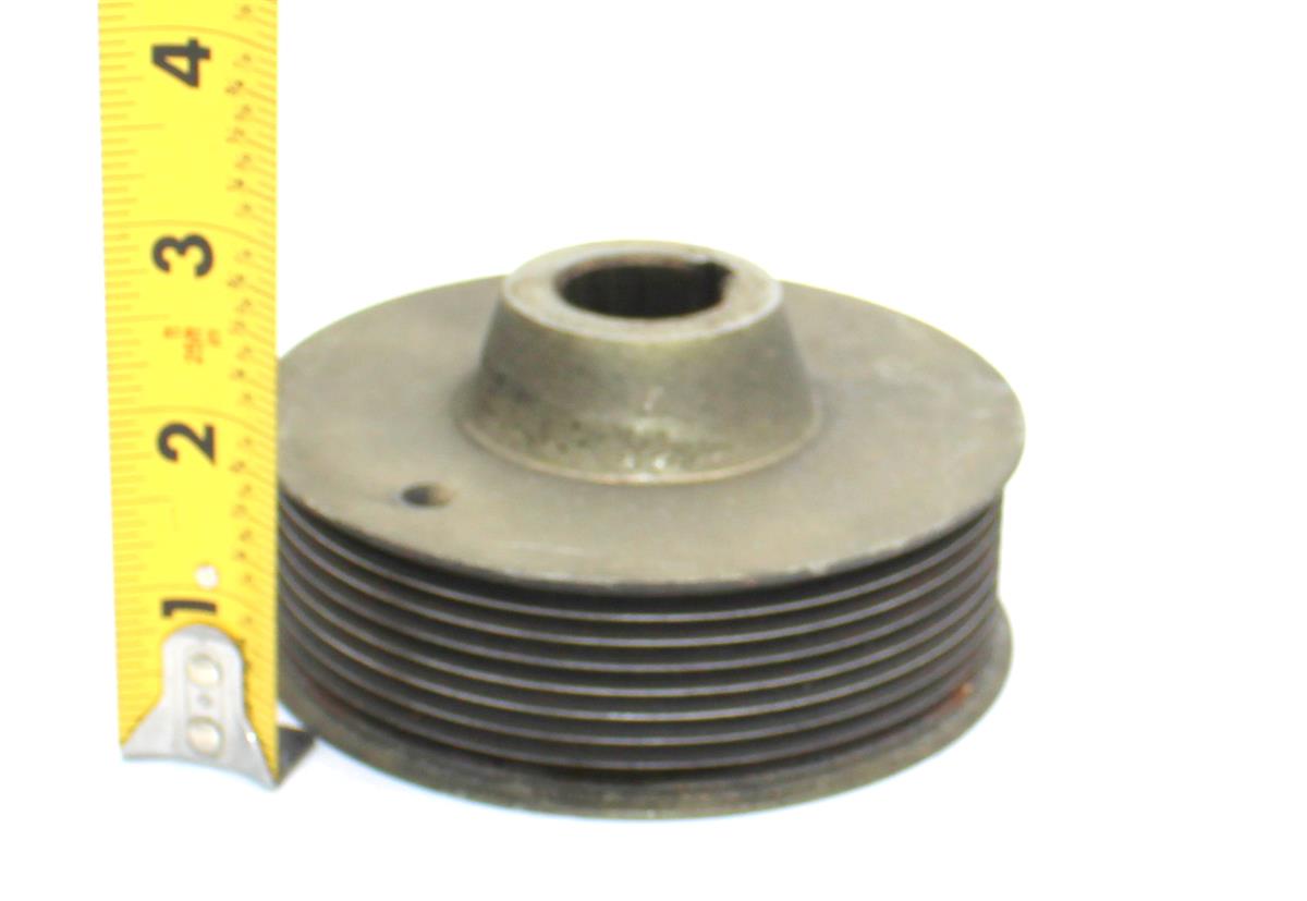 HM-382 | HM-382  8 Groove Flat Belt Pulley for 200 Amp Alternator HMMWV Update (4).JPG