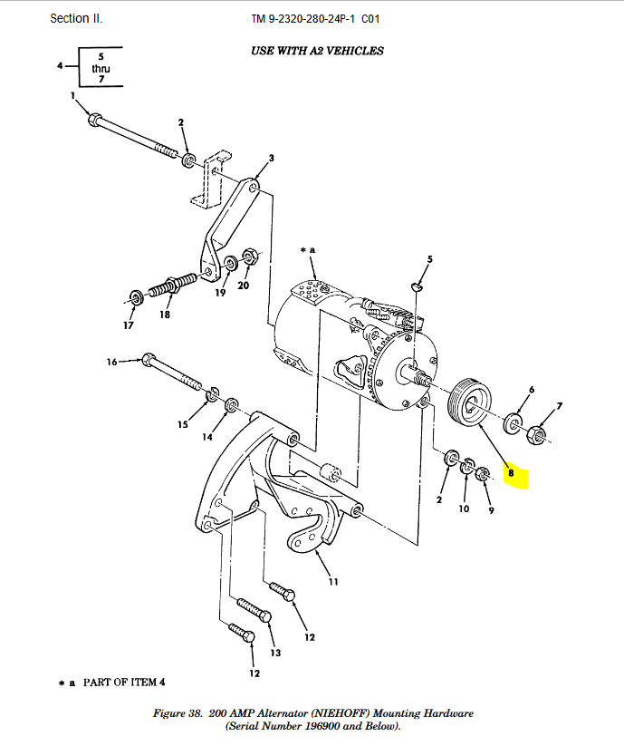 HM-382 | HM-382  8 Groove Flat Belt Pulley for 200 Amp Alternator HMMWV Update DIA (1).JPG