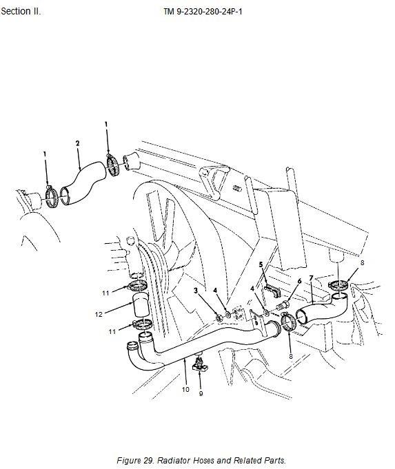 HM-409 | HM-409 Lower Radiator Hose Dia1.JPG