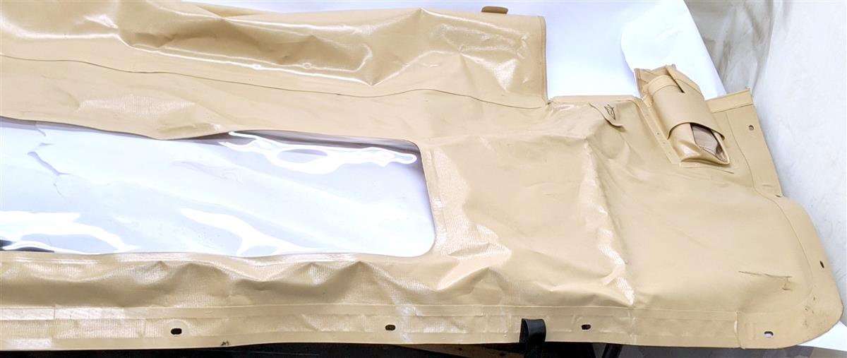 HM-676-Tan | HM-676-Tan  4 Man Crew Vinyl Tan Rear Curtain HMMWV (6).jpg