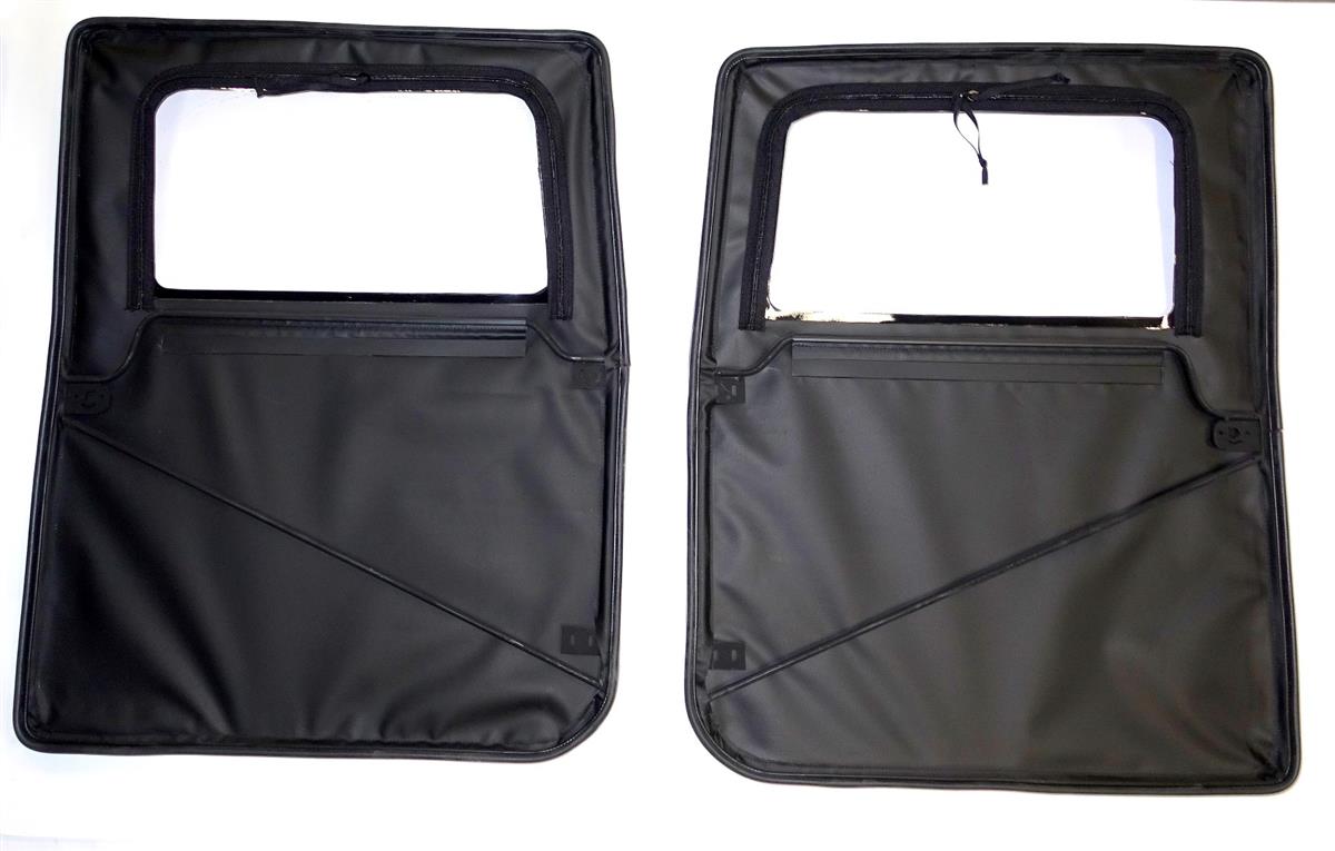 HM-943 | HM-943 Set of 4 HMMWV Soft Doors,Front Black (4) (Large).JPG