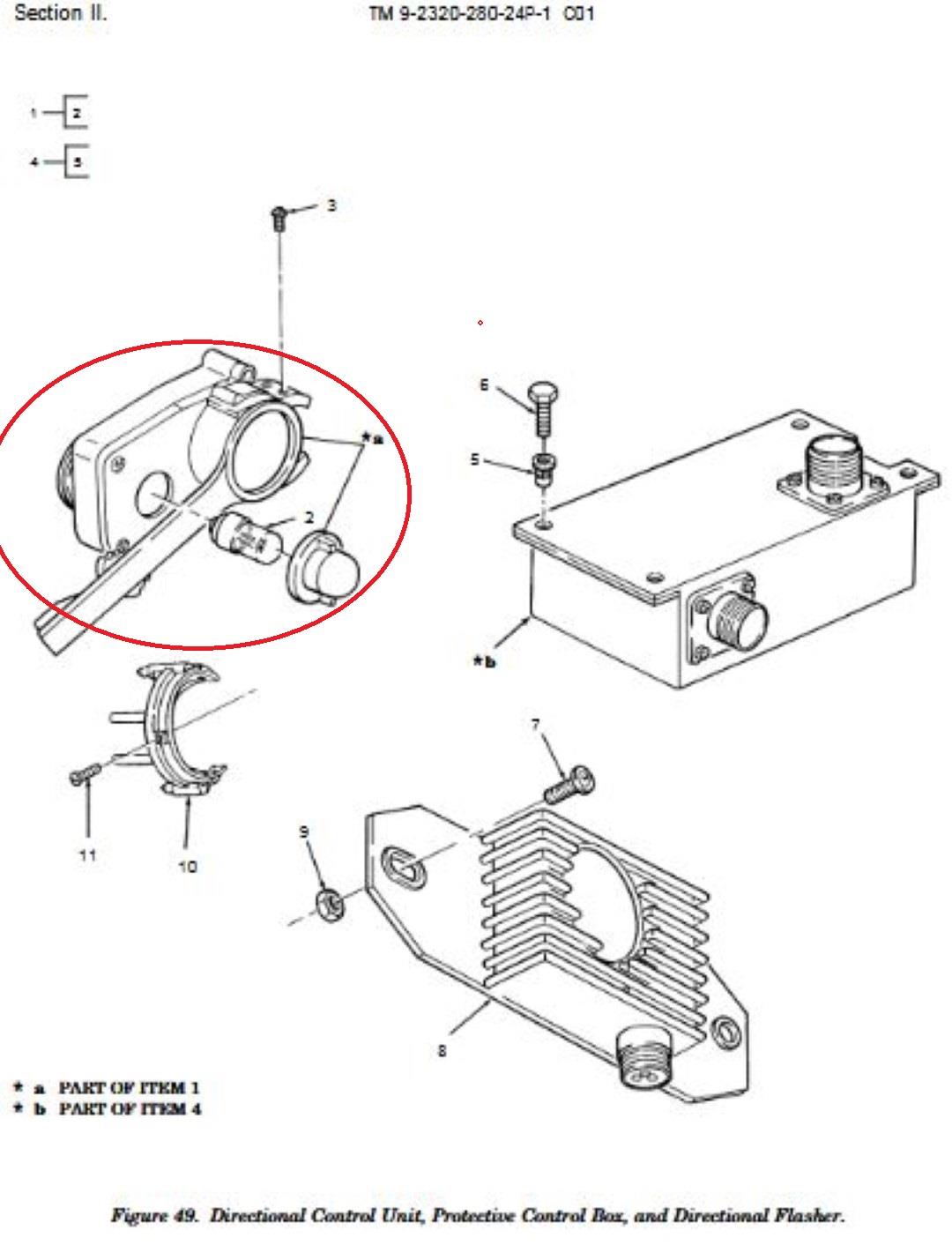 Hm-1057 | Hm-1057  HMMWV Directional Signal Light Control (1).JPG