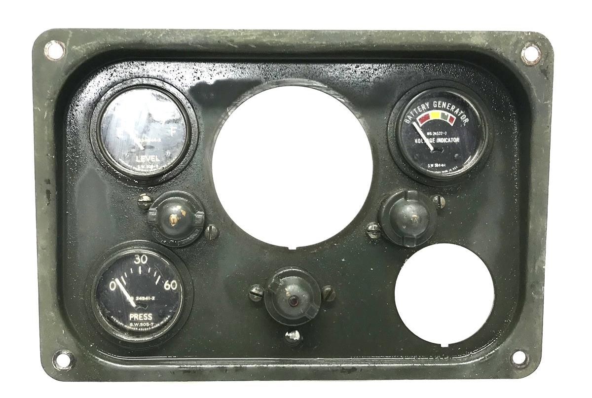 M151-189 | Instrument Gauge Panel Without Gauges M151 MUTT Jeep  (1).jpg