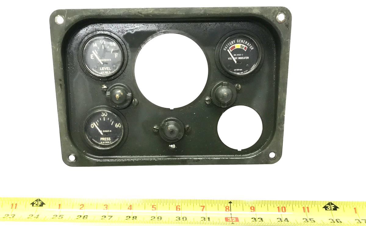 M151-189 | Instrument Gauge Panel Without Gauges M151 MUTT Jeep  (12).jpg