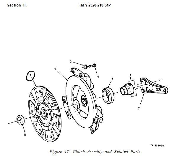 M151-170 | M151-170  Clutch Disc M151 AM General MUTT Jeep.JPG