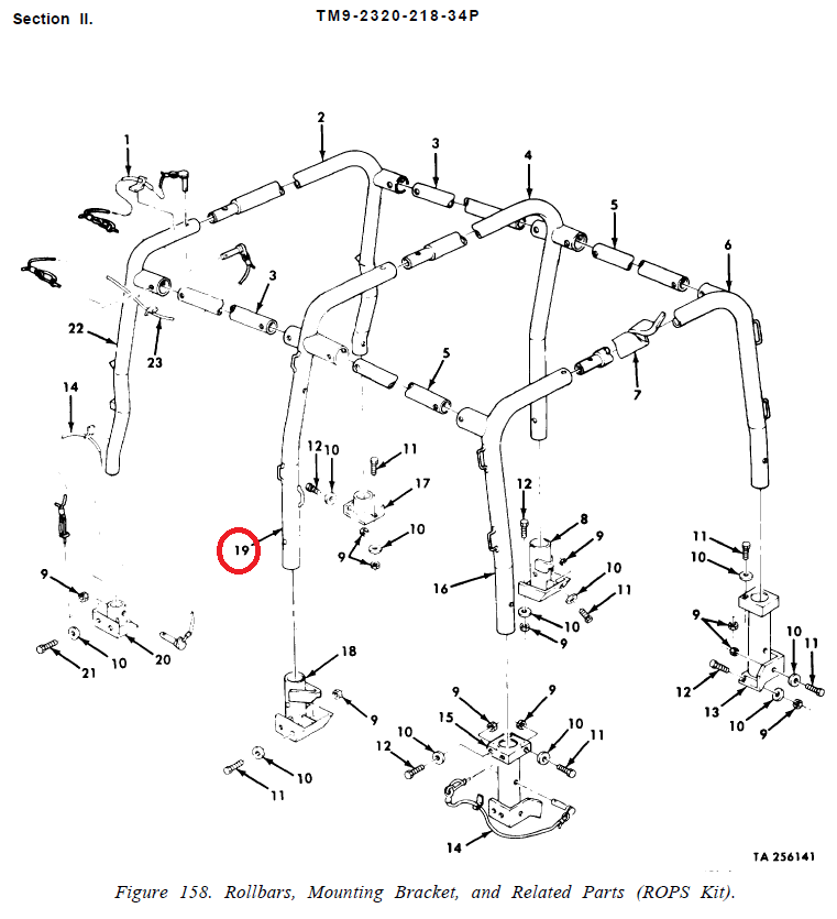 M151-207 | M151-207  ROPS Intermediate Rollbar M151 Jeep (1).PNG