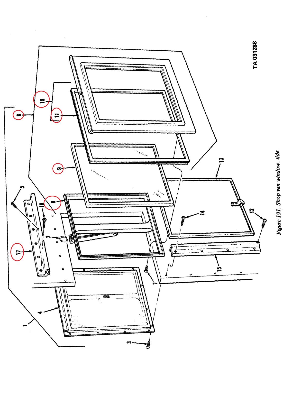 M35-699 | M35-699 M35 Cargo Van Window Diagram.jpg