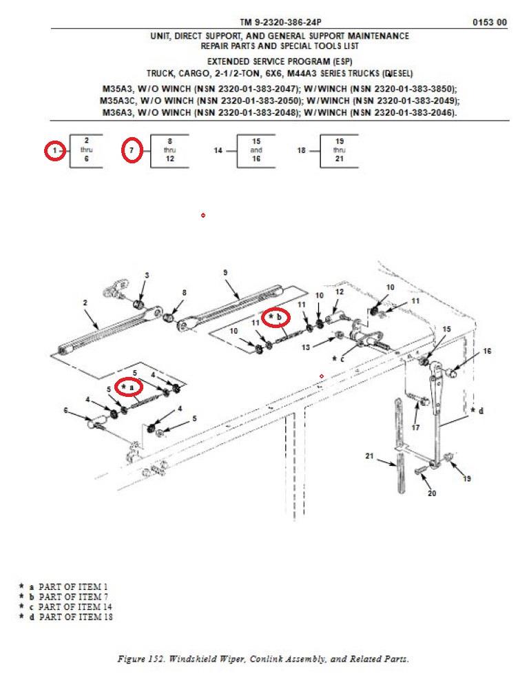 M35-740 | M35-740  Windshield Wiper Rigid Connecting Link M35 (2).JPG