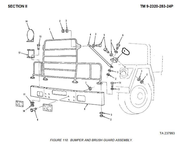 M9-1020 | M9-1020  Brush Guard Angle Bracket.JPG