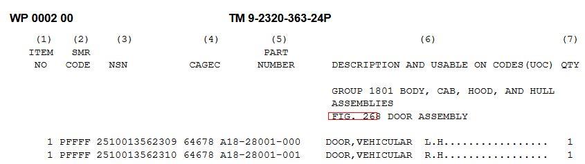 M9-1791 | M9-1791 M9 Left Front Door Dia (2).JPG