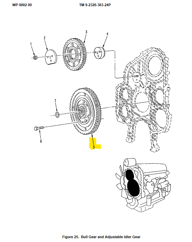 M9-1819 | M9-1819  Gear Cluster Bull Gear and Adjustable Idler Gear M915 M916A1 Dia (1).JPG.png