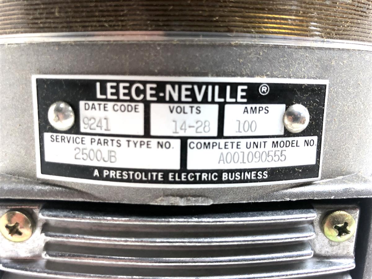 M9-6209 | M9-6209  Leece Neville 14-28 Volt 100 Amp Alternator (1).JPG