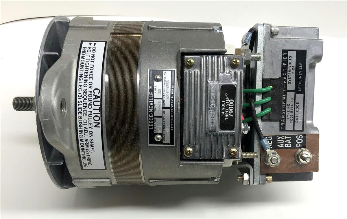 M9-6209 | M9-6209  Leece Neville 14-28 Volt 100 Amp Alternator (4).JPG