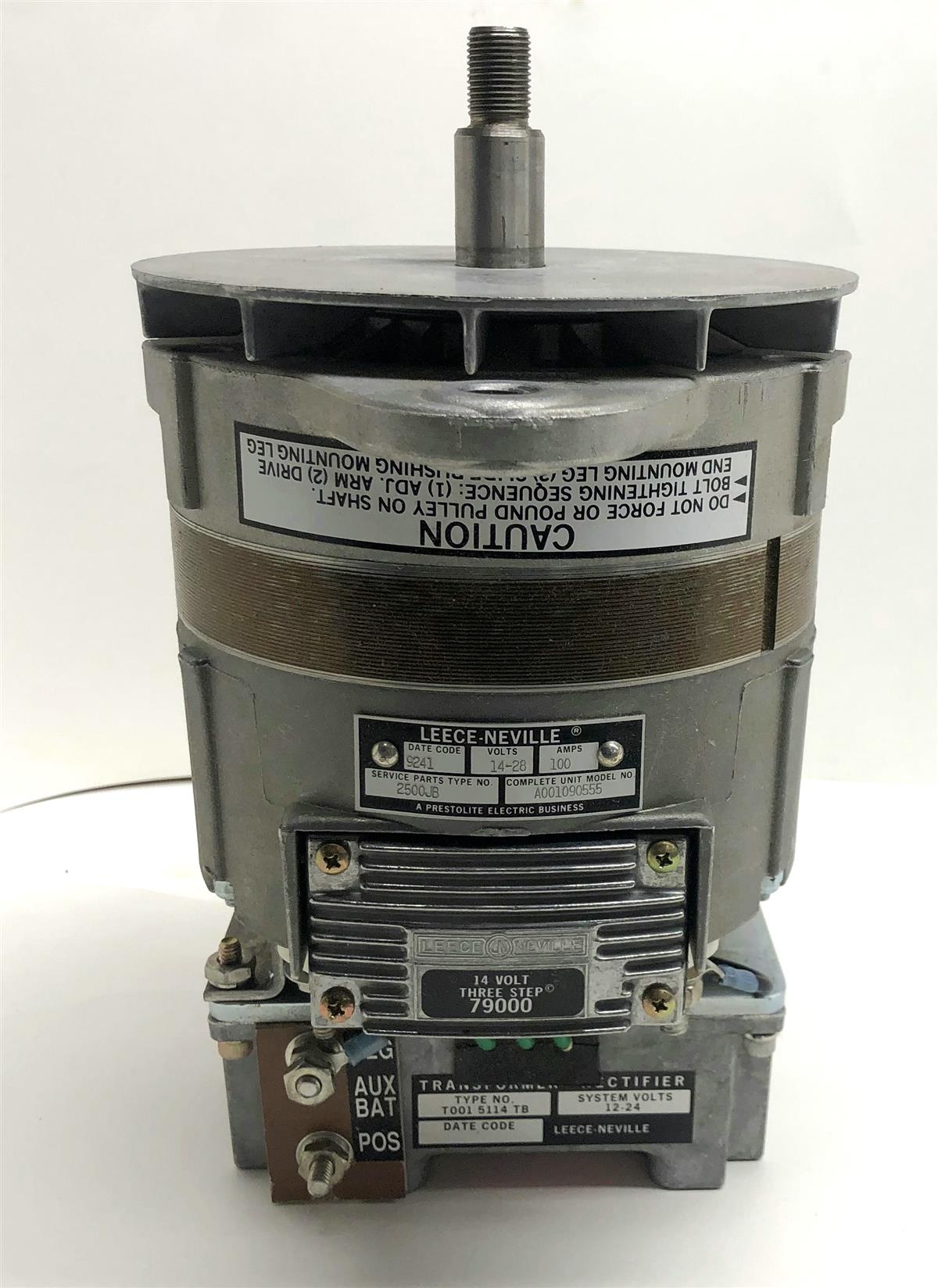 M9-6209 | M9-6209  Leece Neville 14-28 Volt 100 Amp Alternator (6).JPG