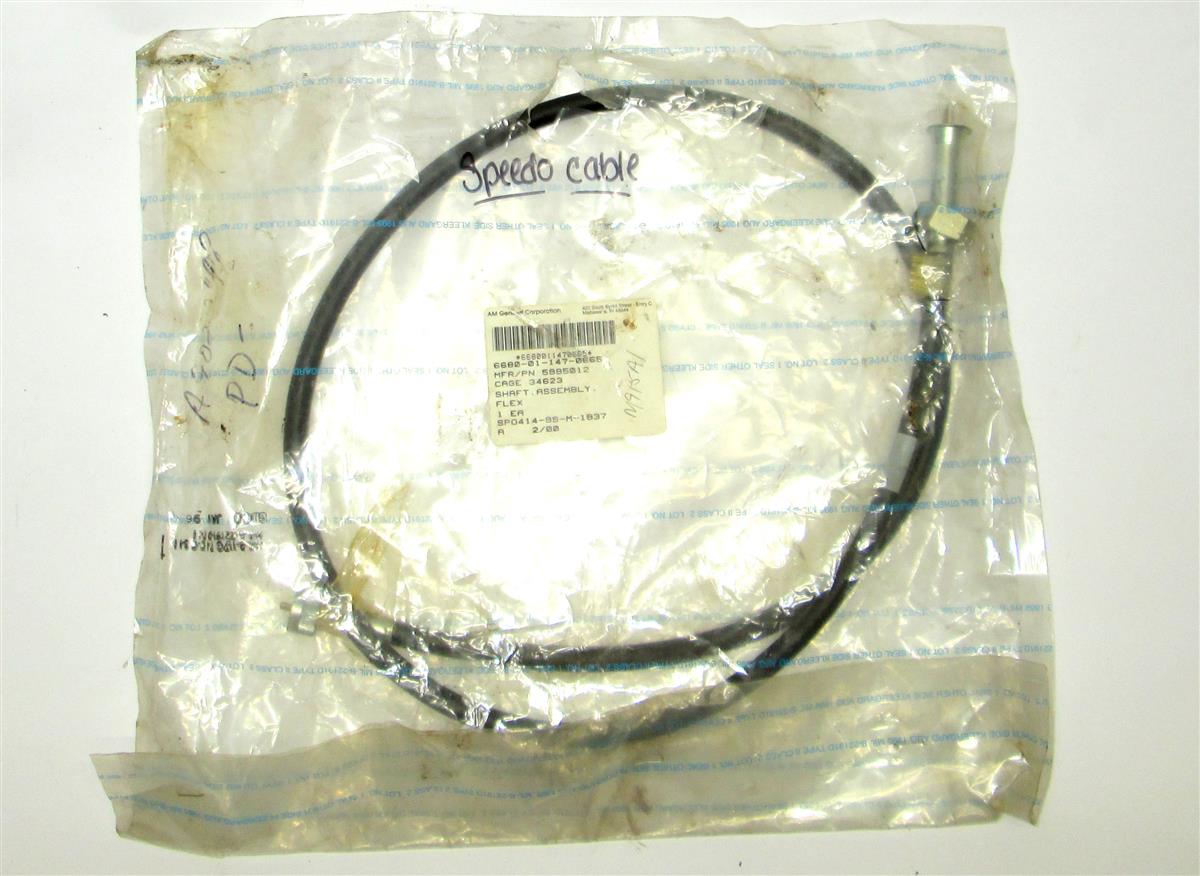 M9-6233 | M9-6233 TachoGraph Speed Cable Shaft Assembly M915A1 M916A1 (2).JPG